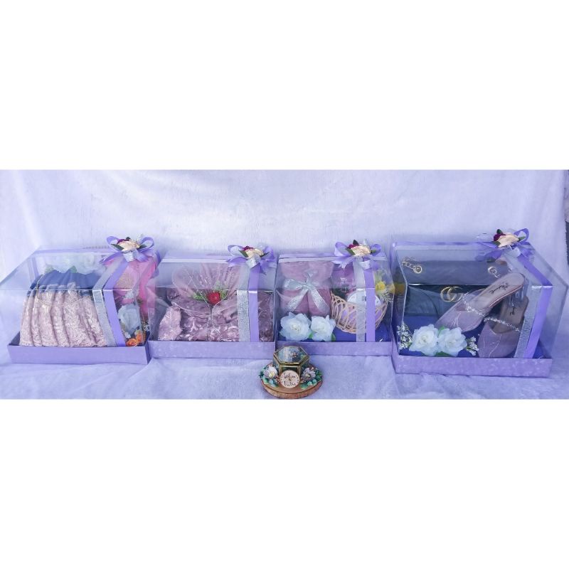 PAKET KOMPLIT SESERAHAN PERNIKAHAN DAPAT 5 BOX/ HANTARAN PERNIKAHAN