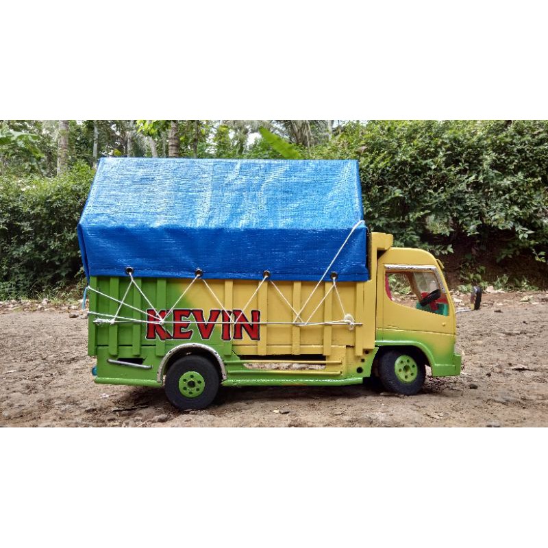 Miniatur Truk Oleng Bahan Full Kayu Shopee Indonesia