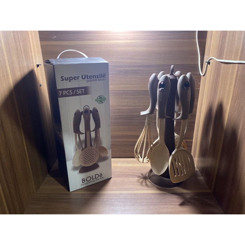 Peralatan masak set lengkap - Spatula set 7 pcs BOLDe - Super Utensil