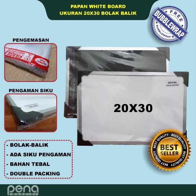 

Produk Terbaik] Whiteboard 20x30 / Papan 20x30 Cm