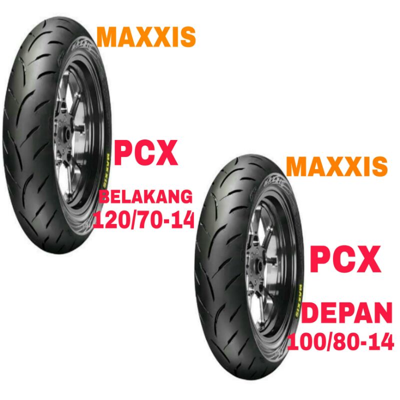 BAN PCX AEROK MAXXIS VICTRA  DEPAN BELAKANG HONDA PCX