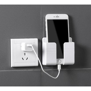 Holder Tempel dinding Standing HP tempat Remote AC Folding Pasang Baut #4