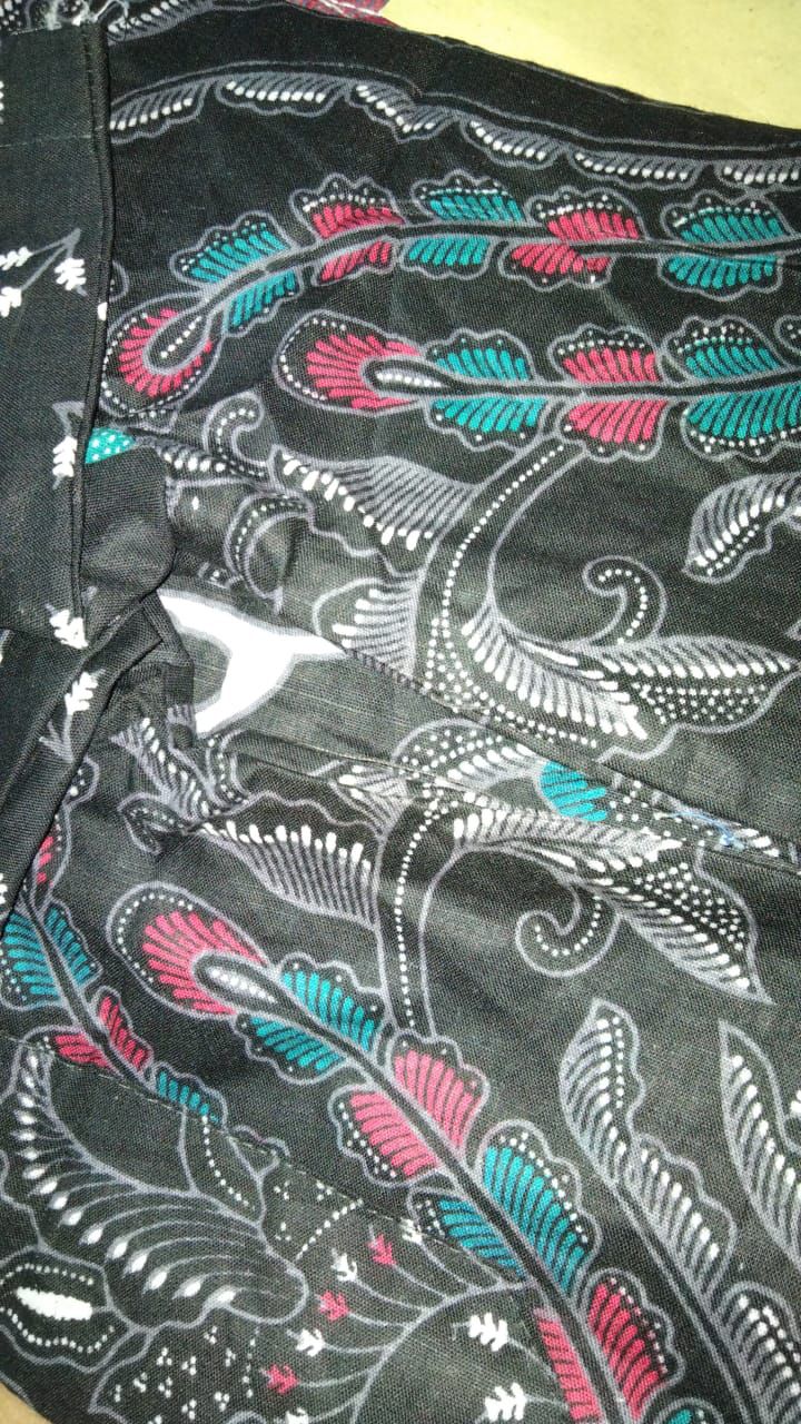 Nabila Batik Jumbo M / 10xl Kemeja Lengan Pendek Motif Abri Murah Batik Jumbo