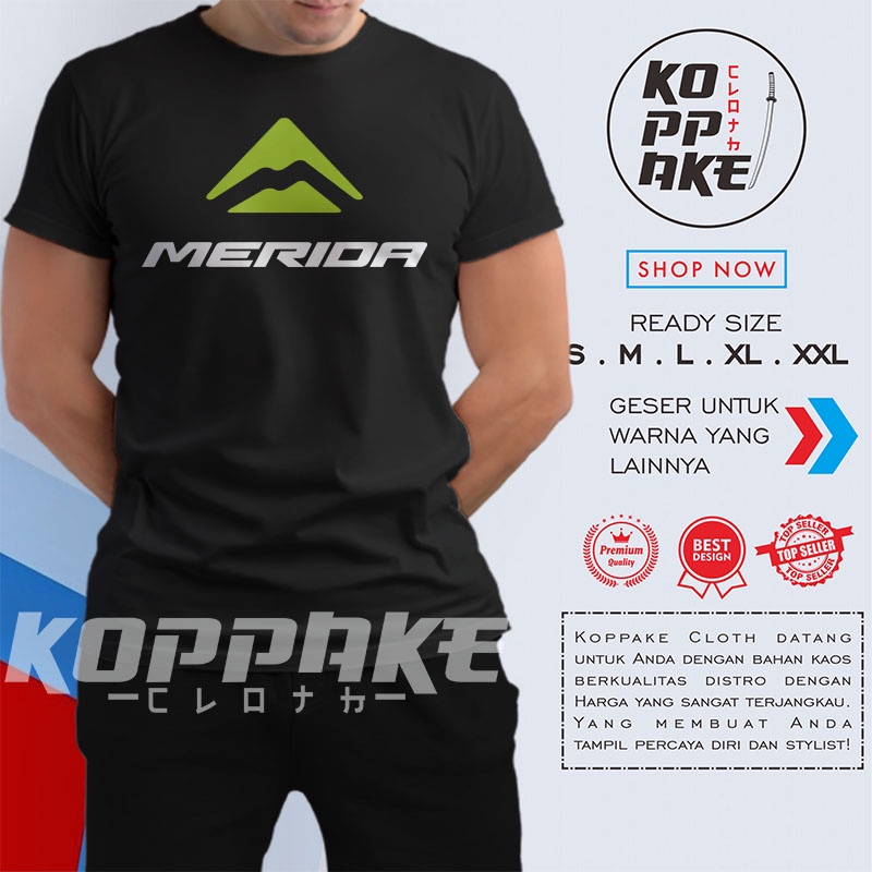 Kaos Sepeda Merida Bike Logo v2 Baju Sport