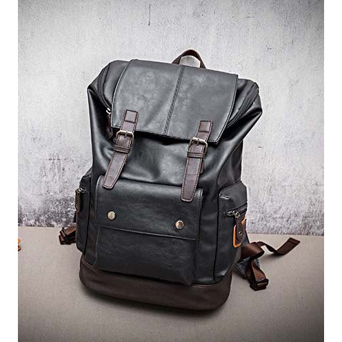 TAS RANSEL KULIT FASHION PRIA TS632