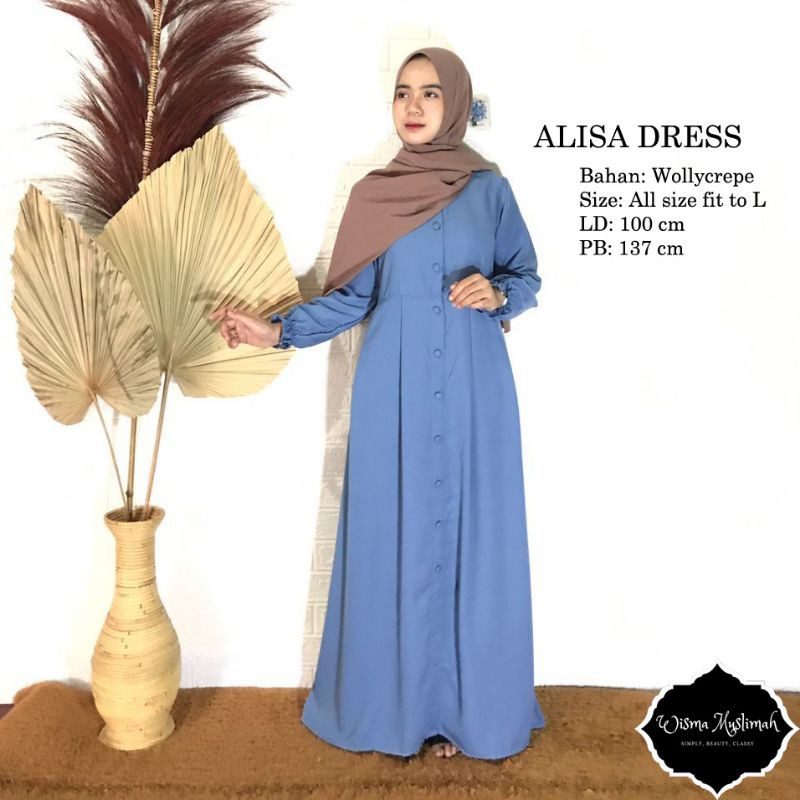 Alisa Dress (Gamis Alisa)