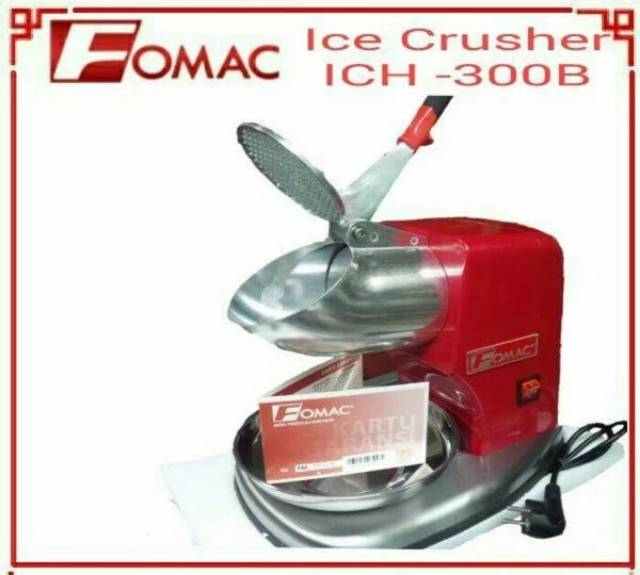 MEDAN Sumut Fomac MESIN SERUT Es Alat Penyerut Es Shaved Ice crusher 1 2 pisau Halus Matrix Eton Ori