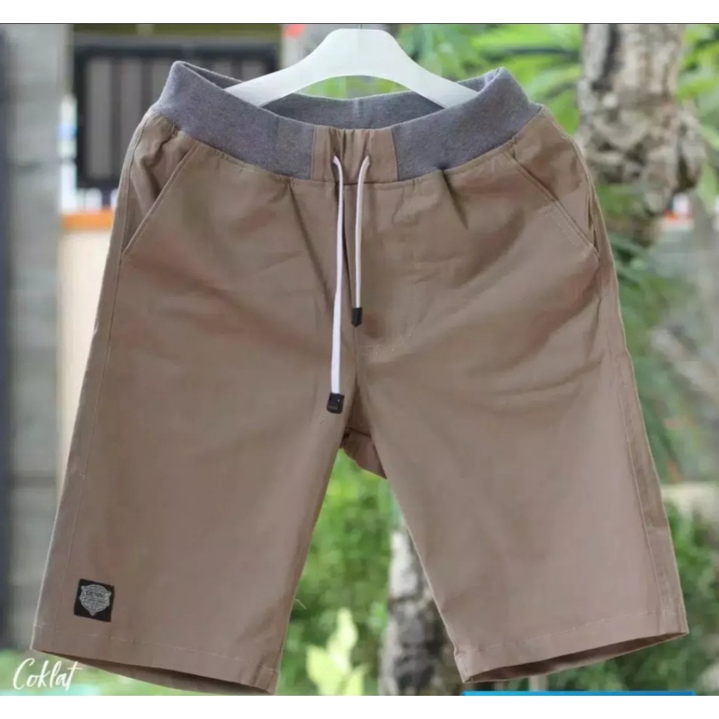 CELANA Rip Cowok Pendek Twill Combet Premium