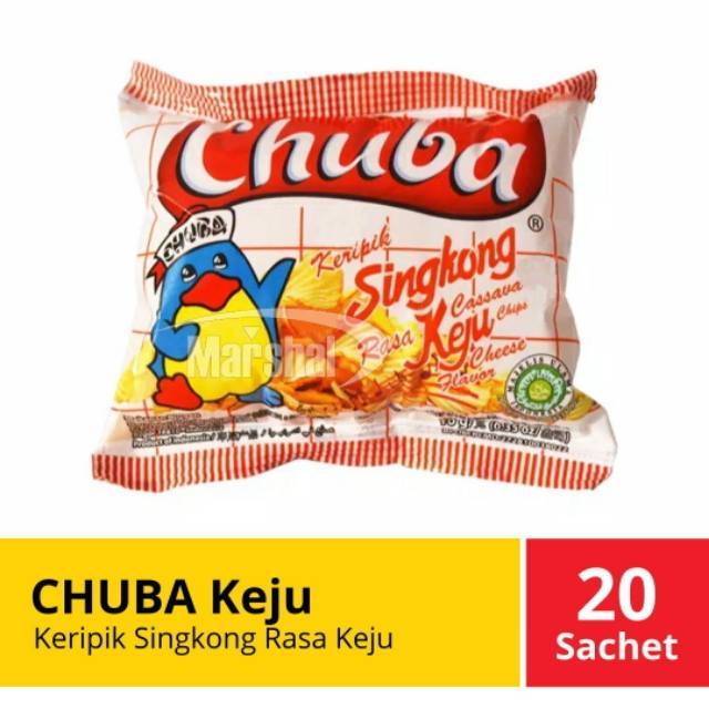 

Chuba keju /chuba balado / keripik singkong Chuba isi 20pcs