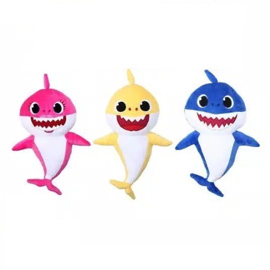 Mainan Boneka Family Shark Edukasi Musik Anak Bayi (Music Led Baby Family Shark Toys)