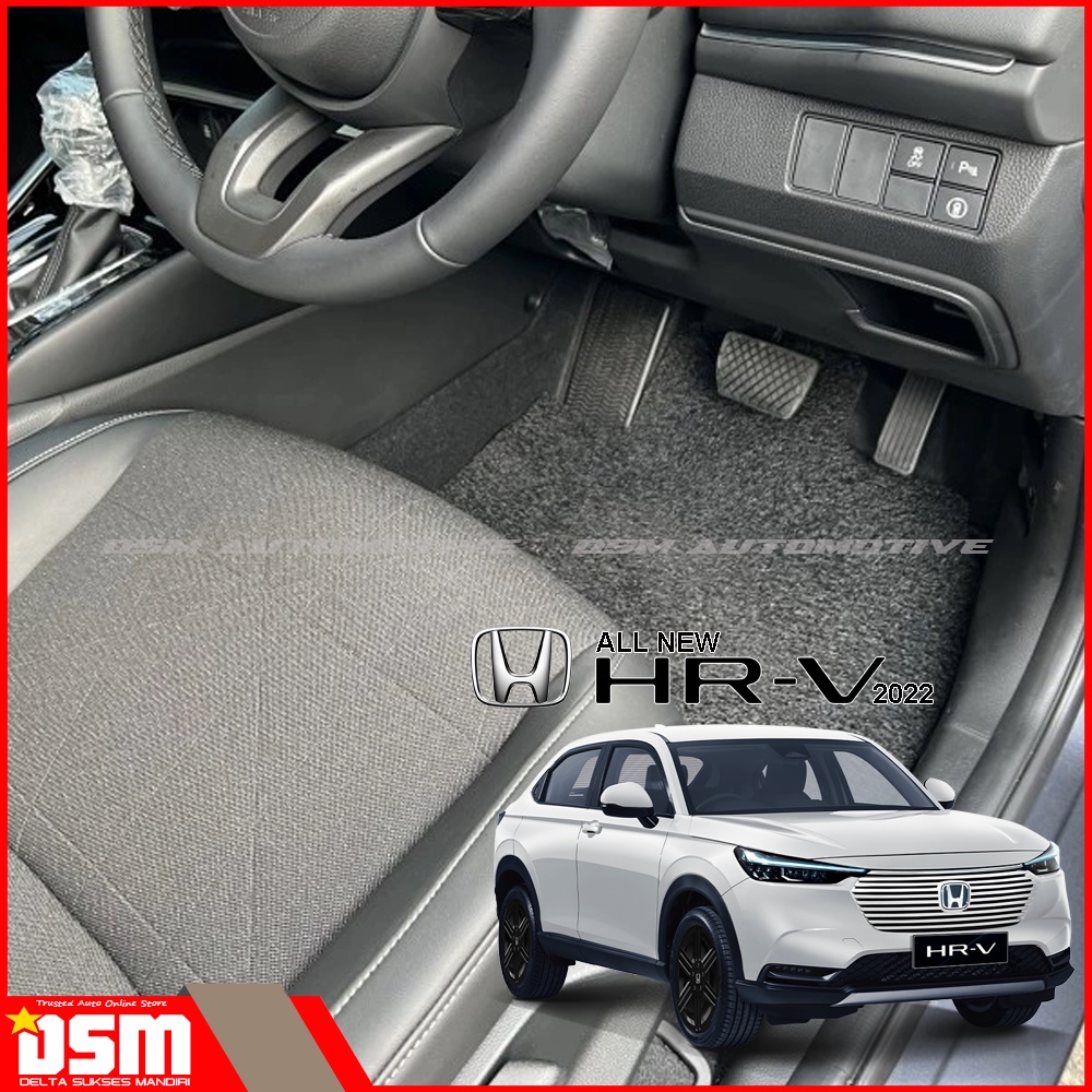 Karpet Mobil Mie Honda All New HRV 2022 - Full Bagasi / Karpet Mie Coil Mat High Quality