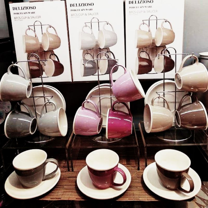 CANGKIR COFEE/TEA  SET DELIZIOSO BY INFORMA