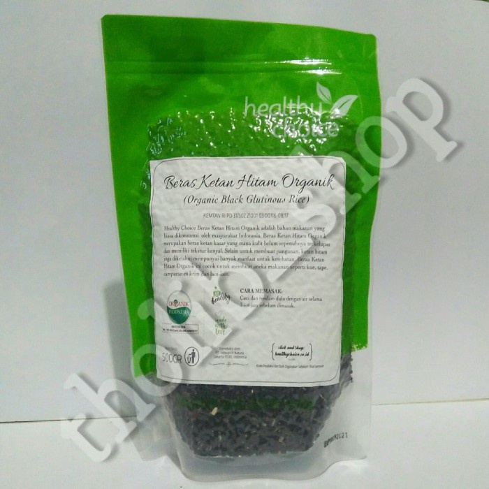 

Healthy choice beras ketan hitam organik