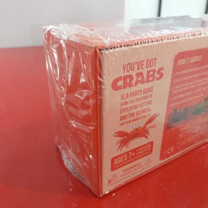 crabs base board game