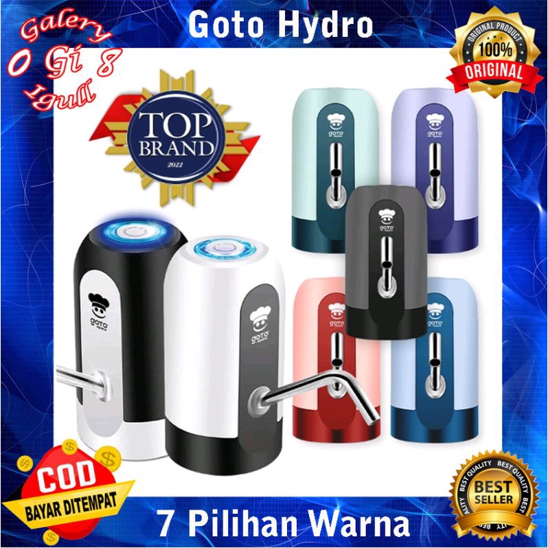 Jual Pompa Galon Elektrik Pompa Air Goto Hydro Led Automatik Mini Recharge Dispenser Air Minum 8030