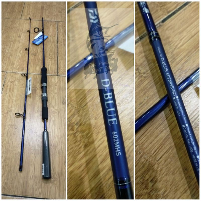 Joran Spinning DAIWA D BLUE 602MHS 15-30LBS