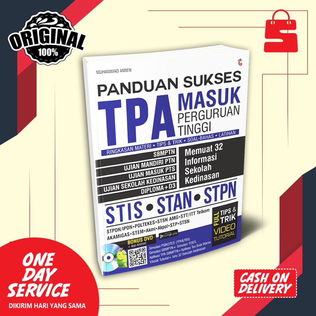 Buku Tpa Psikotes Panduan Sukses Tpa Masuk Perguruan Tinggi Shopee Indonesia