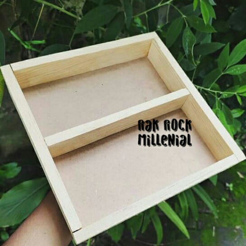 Kotak Hantaran 35x35x5 Keranjang Buah  Keranjang Serbaguna  Parcel  Hampers  Seserahan Kotak Kayu  H