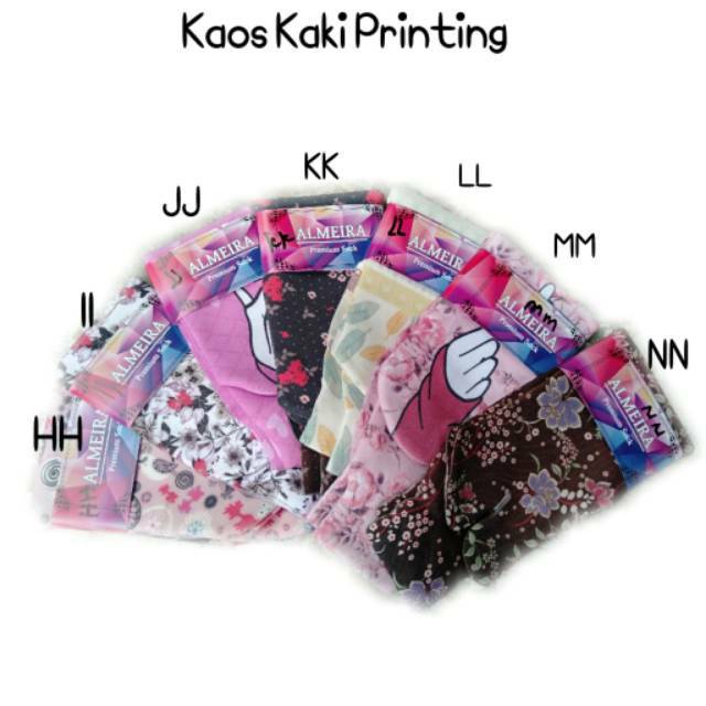 Kaos Kaki Jempol Printing | Kaos kaki premium