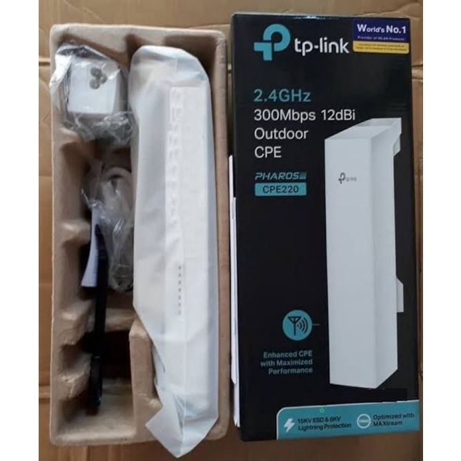 Tp Link cpe 220 second bekas