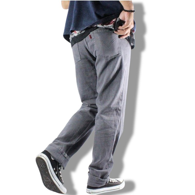 CELANA JEANS STANDAR PRIA GOOD QUALITY Grey