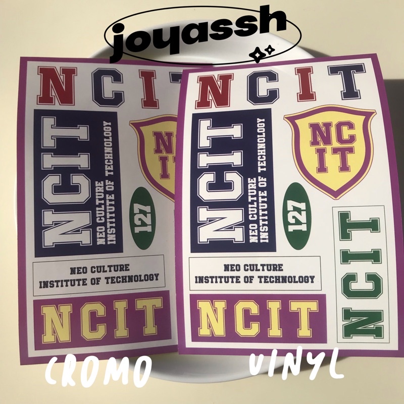 NCIT 127 UNIVERSITY STICKER / STICKER NCT 127