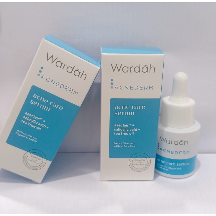 Serum Wardah Acnederm Acne Care Serum 15 ml - Serum Jerawat dengan Salicylic Acid Untuk Meredakan Jerawat Pada Wajah - BPOM Wardah Acne derm