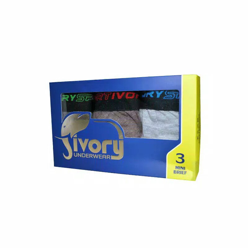 bego IV202 IVORY CELANA DALAM PRIA By RIDER Pakaian Dalam Cowok Underwear 100% Original