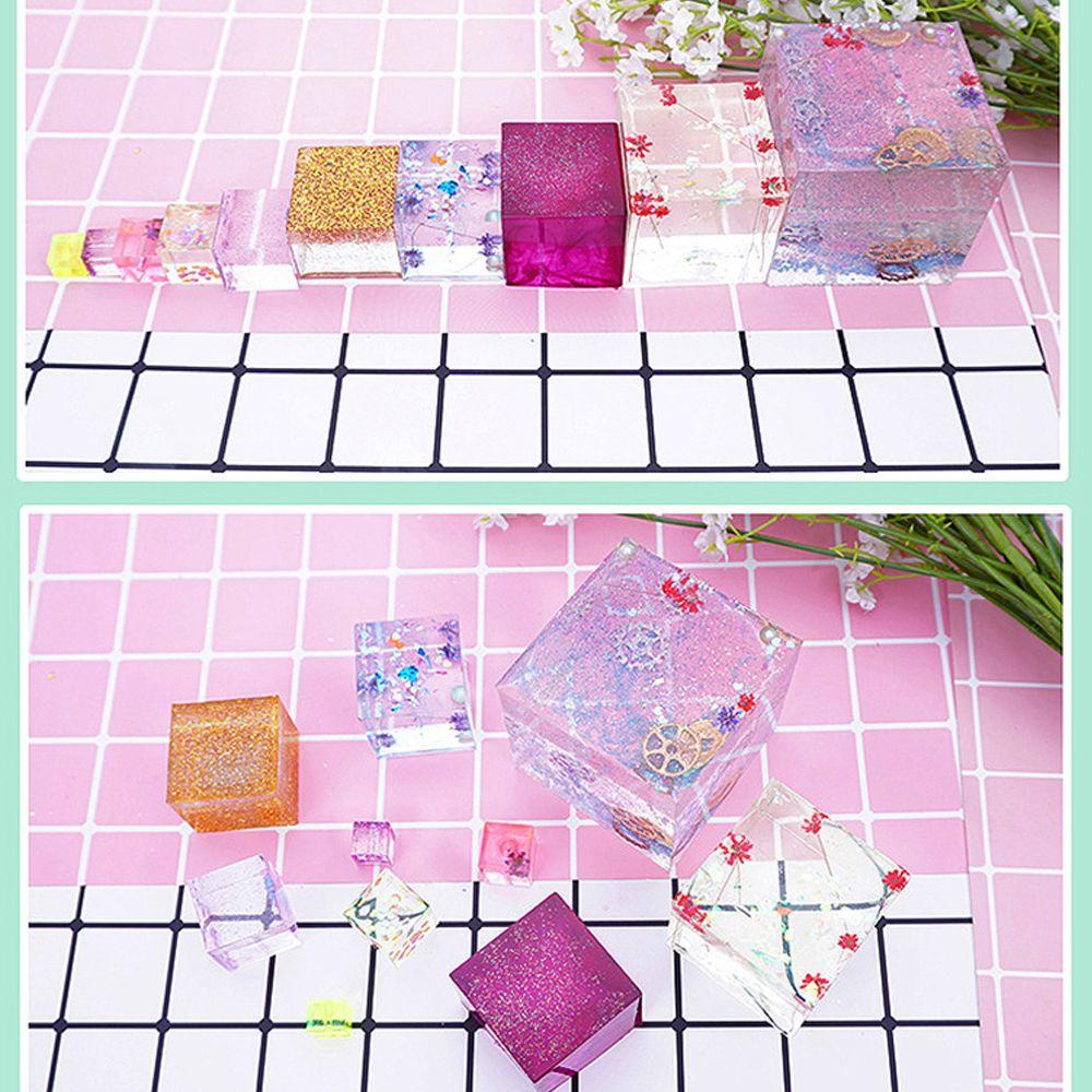 Wonder Resin Cetakan Transparan UV Epoxy Pendant Alat Membuat Perhiasan