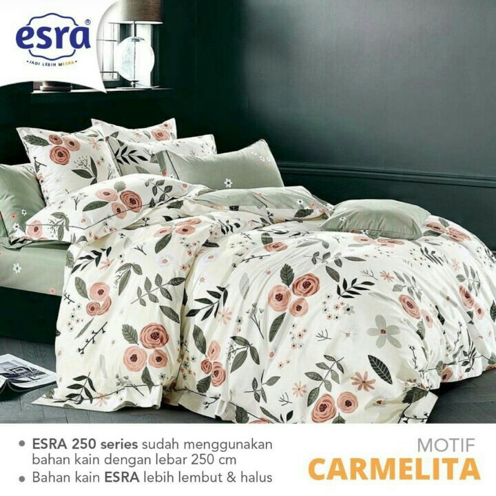 SPREI BEDCOVER KATUN ESRA CARMELITA