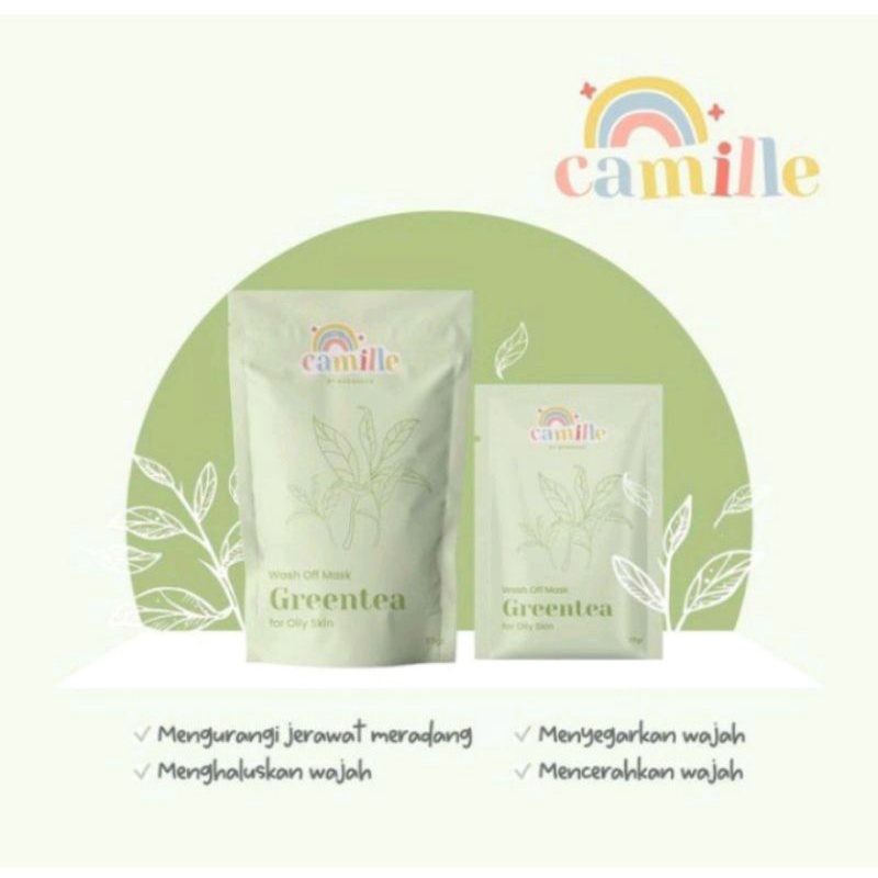 BPOM CAMILLE BEAUTY MASKER WAJAH 25 gr-1