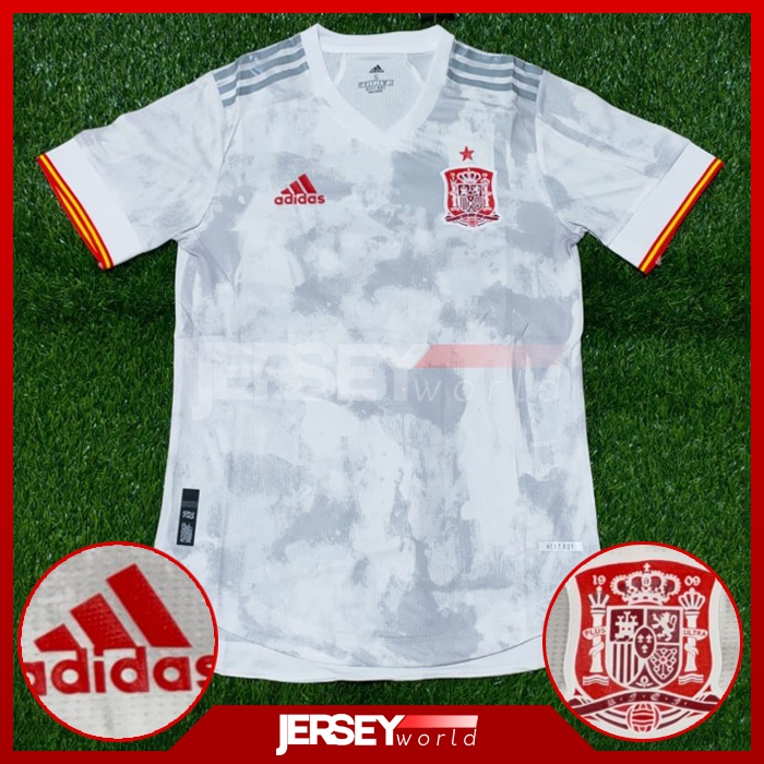 Jersey Spanyol Spain Away Climachill Player Issue 2020-2021 PREMIUM GRADE ORI - Ada Big Size XXL 2XL