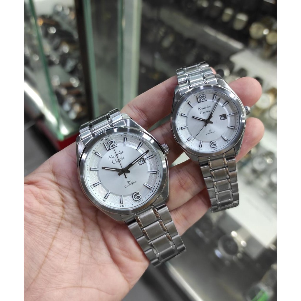 ALEXANDRE CHRISTIE PRIA/WANITA AC 8583 ORIGINAL (SILVER)