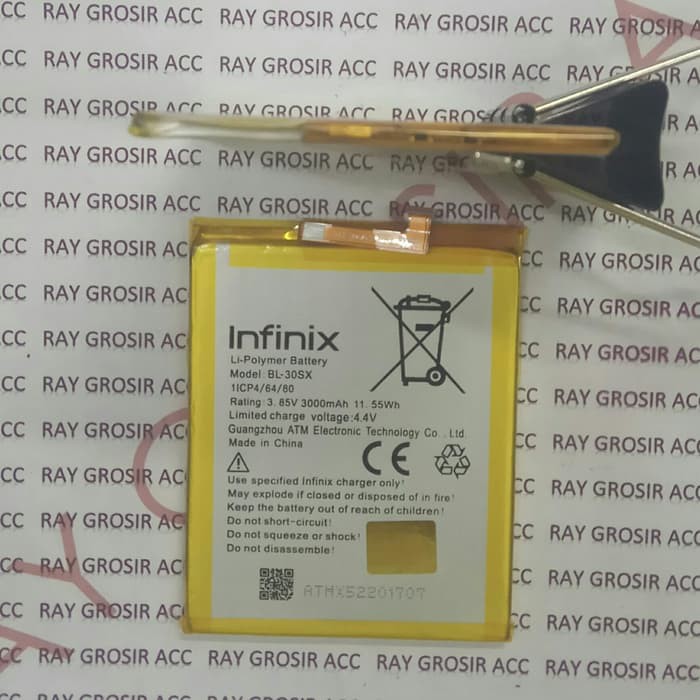 Baterai Original Infinix BL-30SX BL 30SX S2 S2 Pro X522