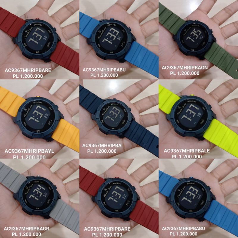 Jam Alexandre Christie Pria Ac 9367 mh rubber Original