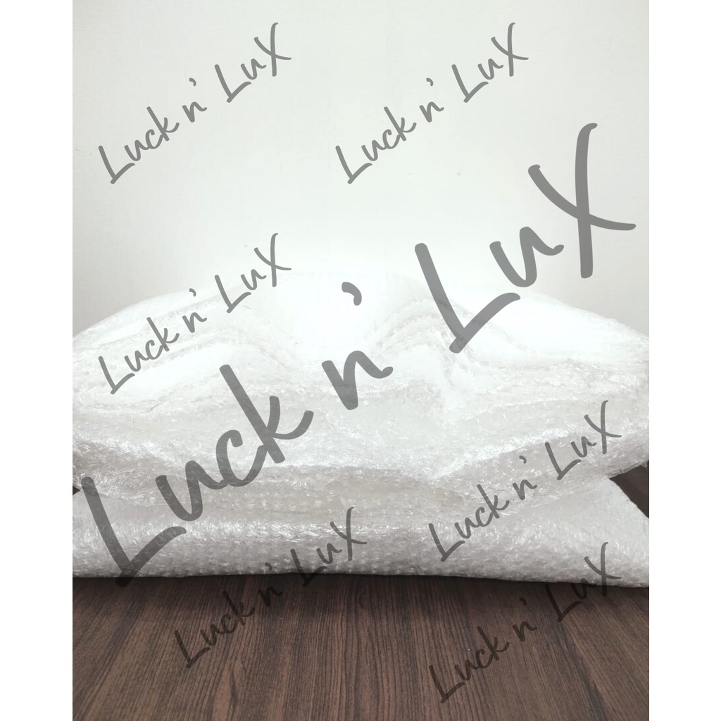 

Extra Packing Bubble Wrap Untuk Keamanan Paket / Luck N Lux