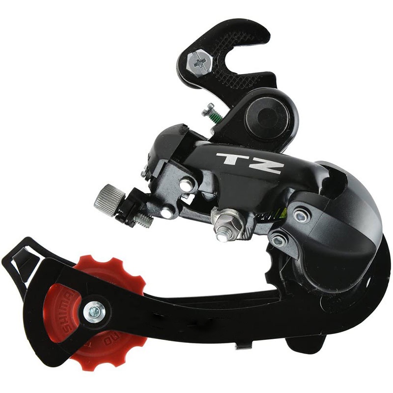 Shimano SIS Tourney RD-TZ500 Rear Derailleur 6/7 Speed Hanger Mount (ORIGINAL) - Black