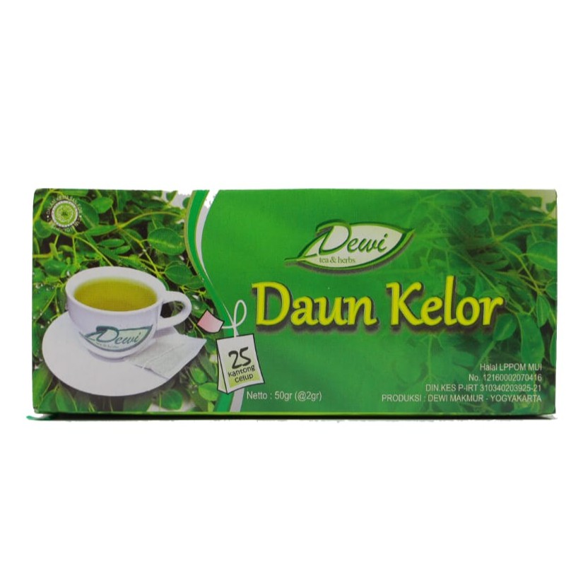 

Dewi Tea Herbs Teh Celup Daun Kelor - 25 teabag