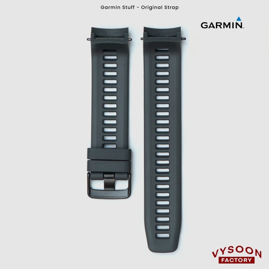 Strap Rubber Tali &quot;Karet&quot; Jam Smartwatch Garmin Instinct - Gray