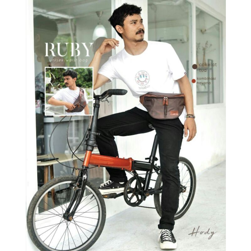 Waist Bag by Hody. Tas selempang/tas pinggang cowok
