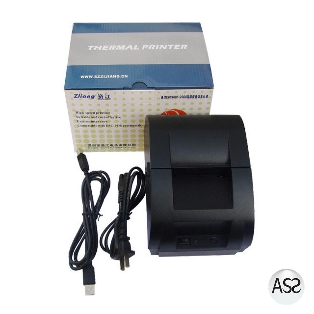 ASS Shop - Taffware POS Thermal Receipt Printer 57.5mm - ZJ-5890K