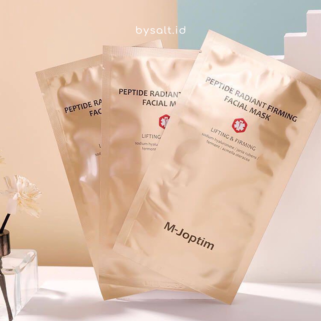 Mjoptim Peptide Radiant Firming Facial Mask For Lifting & Firming