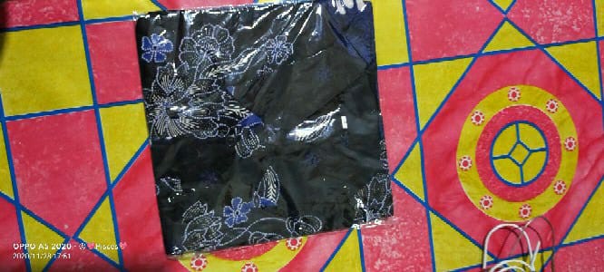 Baju Batik Couple Keluarga Batik Couple Kondangan Motif Sakura Biru