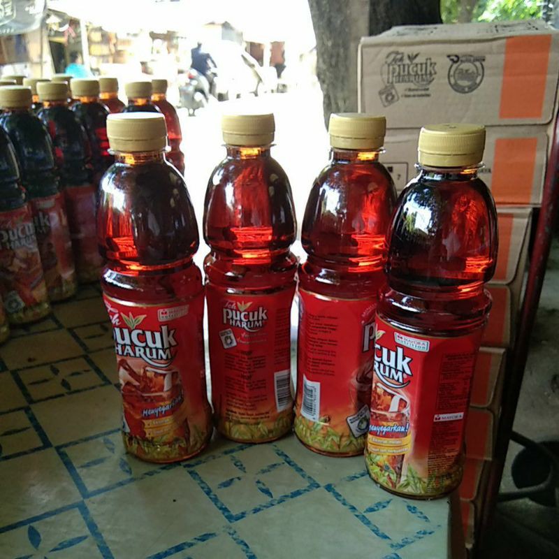 

Teh pucuk harum ukuran 350 ml.4 botol 20.000.saja