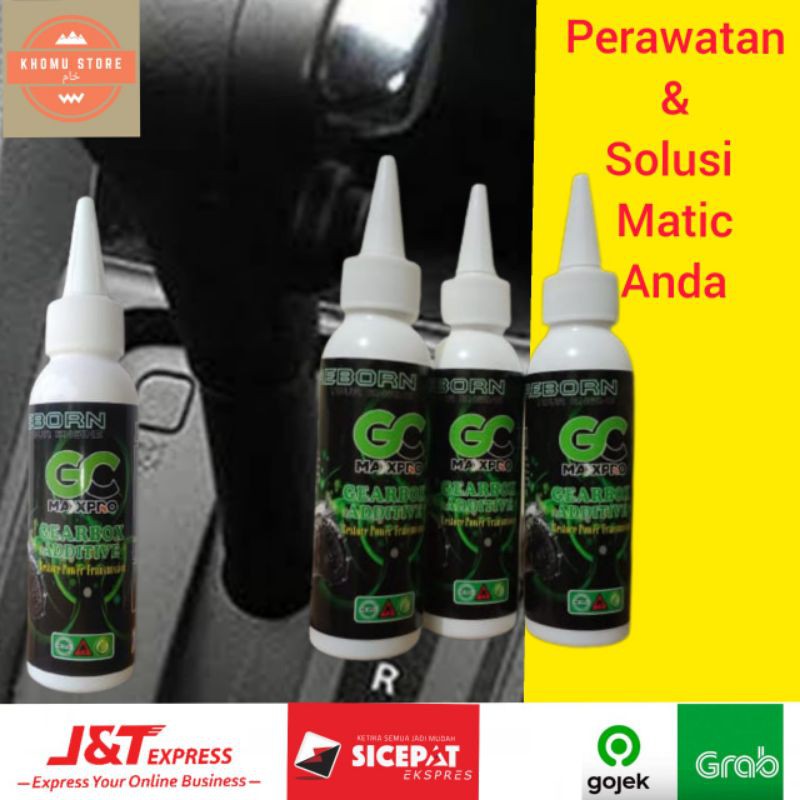 ADITIF MATIC GC MAXPRO Gearbox Additive 75ml Cairan Oli Matic Gearbox Additive GC MAXPRO 75 ml