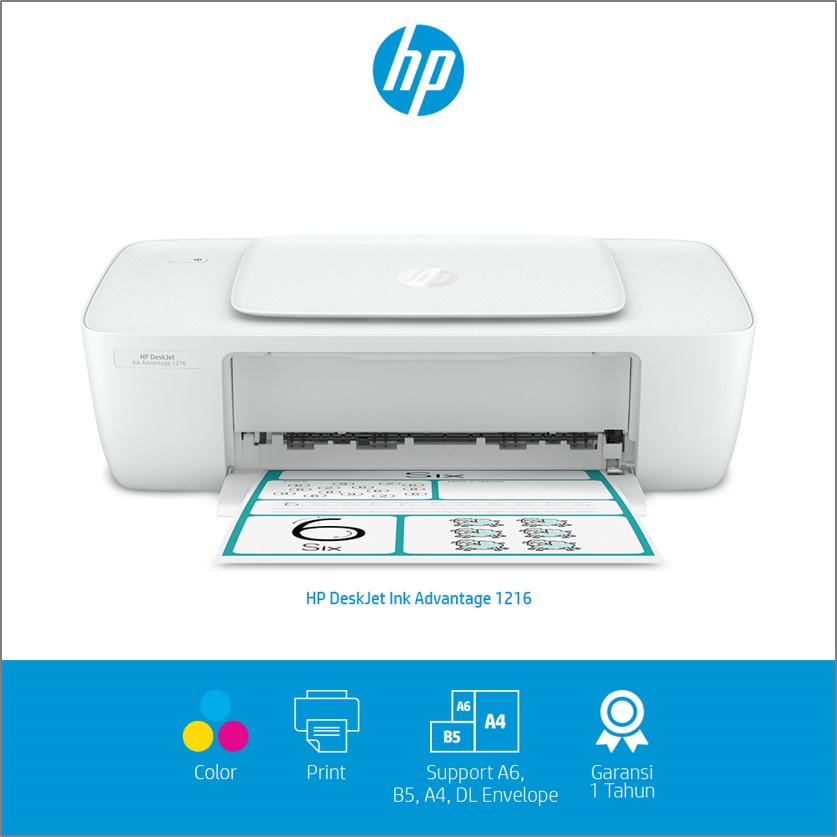 HP DeskJet Ink Advantage 1216 Printer Pengganti Printer HP 1112