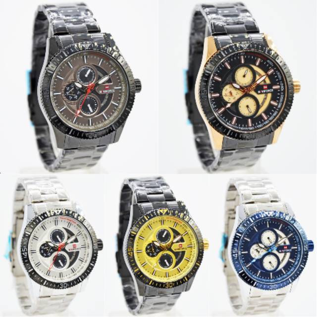 Jam Tangan Pria Original Bergaransi - Naviforce NF-9140