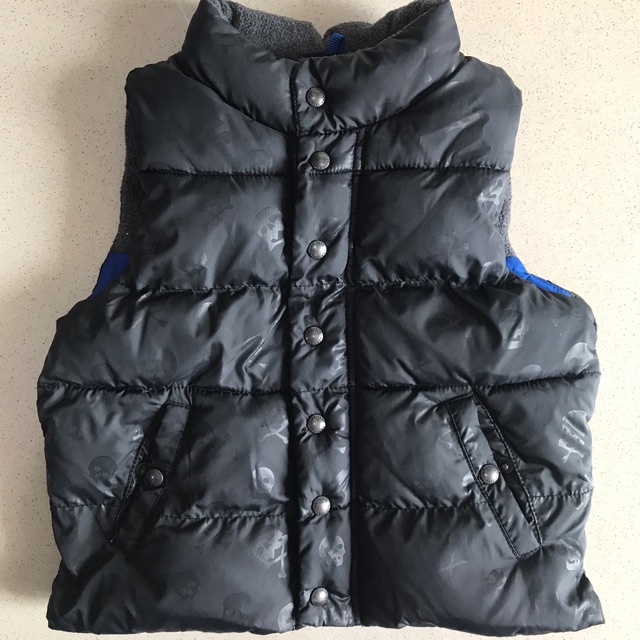 Jaket winter anak wind proof Baby GAP black