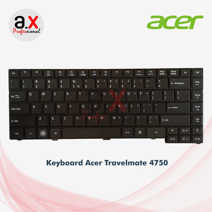 Keyboard Acer Travelmate 4750