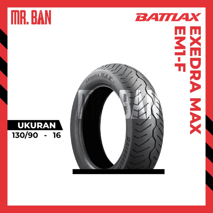 Ban Motor Ring 16 BATTLAX EXEDRA MAX Tubles Uk. 130/90-16 TL